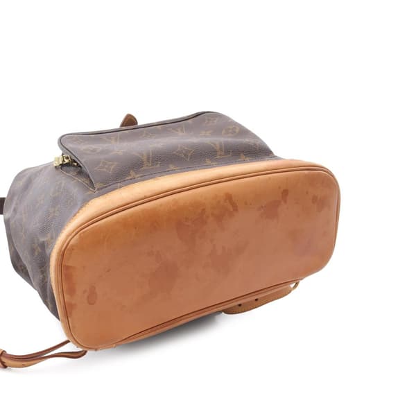 Pre-owned Louis Vuitton Monogram Montsouris GM Brown