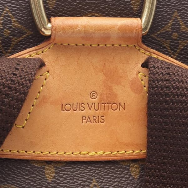 Pre-owned Louis Vuitton Monogram Montsouris GM Brown