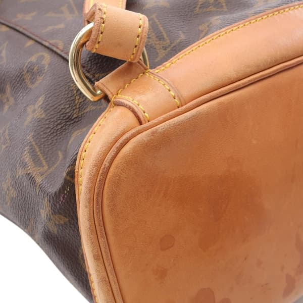 Pre-owned Louis Vuitton Monogram Montsouris GM Brown