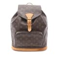 Miniatyrbillede 1 af 10: Pre-owned Louis Vuitton Monogram Montsouris GM Brown