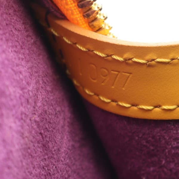 Pre-owned Louis Vuitton Epi Gobelins Yellow