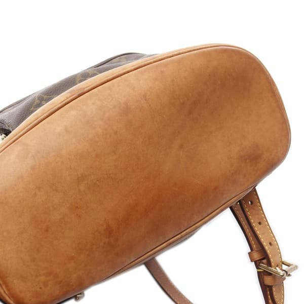 Pre-owned Louis Vuitton Monogram Montsouris MM Brown