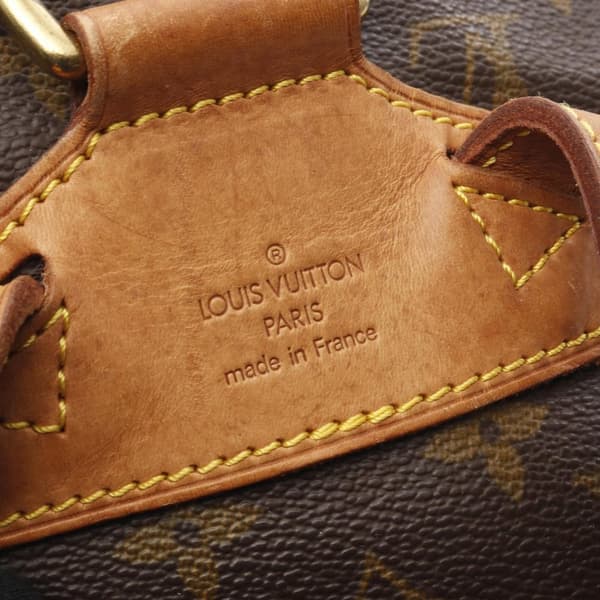 Pre-owned Louis Vuitton Monogram Montsouris MM Brown