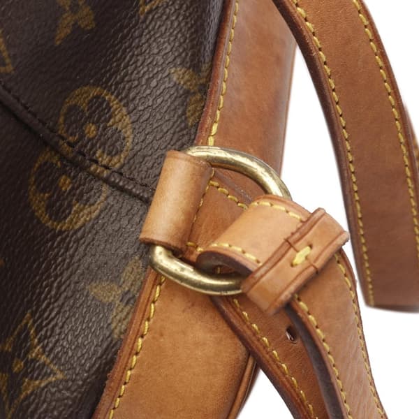 Pre-owned Louis Vuitton Monogram Montsouris MM Brown