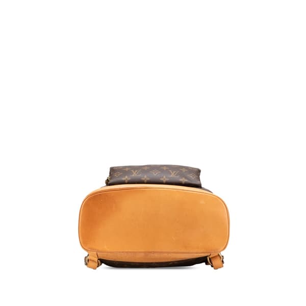 Pre-owned Louis Vuitton Monogram Montsouris GM Brown