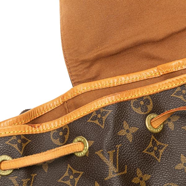Pre-owned Louis Vuitton Monogram Montsouris GM Brown