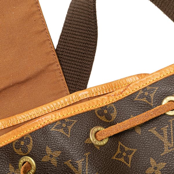 Pre-owned Louis Vuitton Monogram Montsouris GM Brown