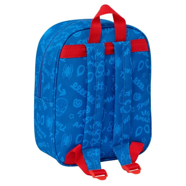 Koululaukku Spider-Man Punainen Laivastonsininen 22 x 27 x 10 cm 3D
