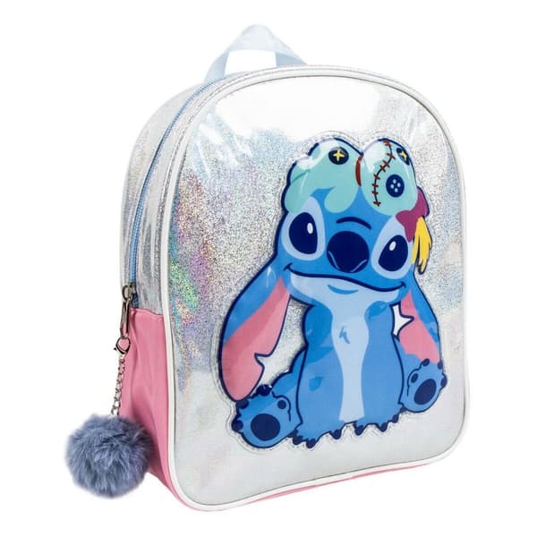 Lasten laukku Stitch Pinkki 20 x 23 x 8 cm
