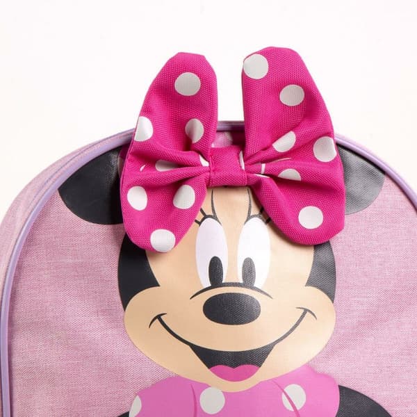Skoletaske Minnie Mouse Pink 26 x 3 x 32 cm