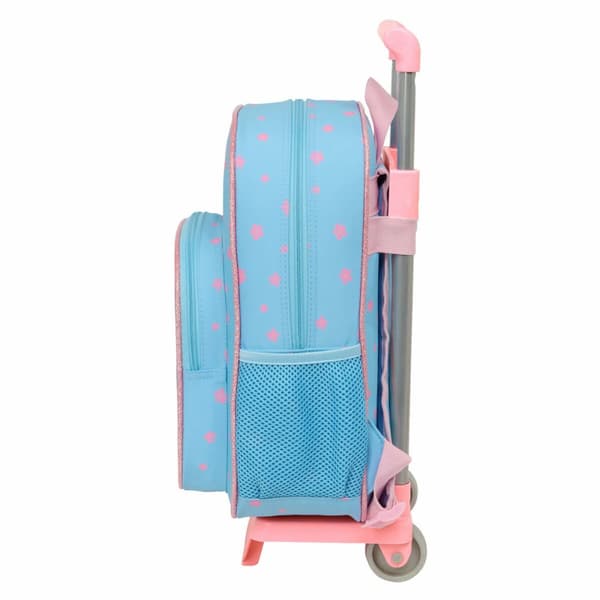 Skolryggsäck Lilo & Stitch Happy Himmelsblå 26 x 11 x 67 cm 26 x 34 x 11 cm