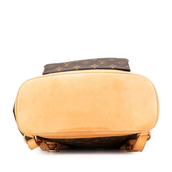 Pre-owned Louis Vuitton Monogram Montsouris GM Brown