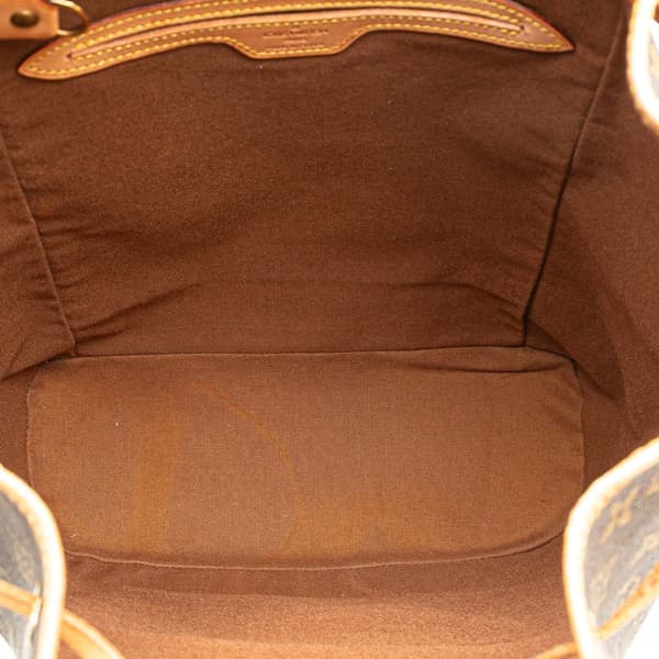 Pre-owned Louis Vuitton Monogram Montsouris GM Brown