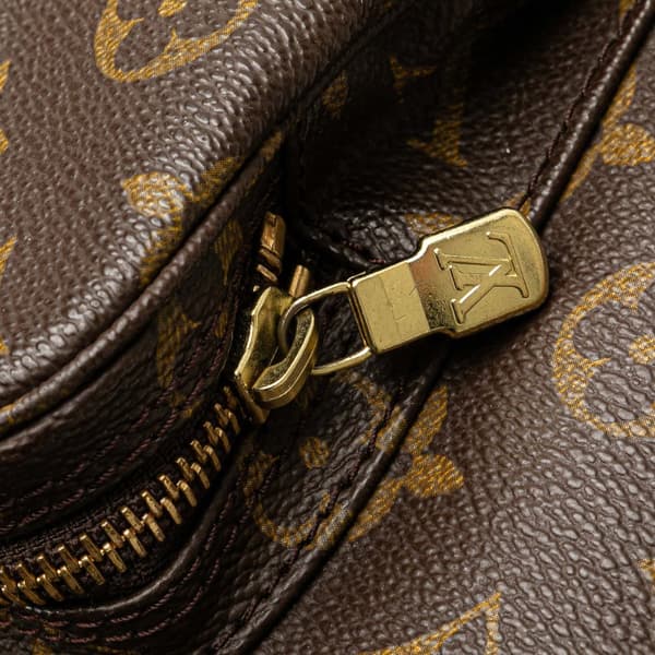 Pre-owned Louis Vuitton Monogram Montsouris GM Brown