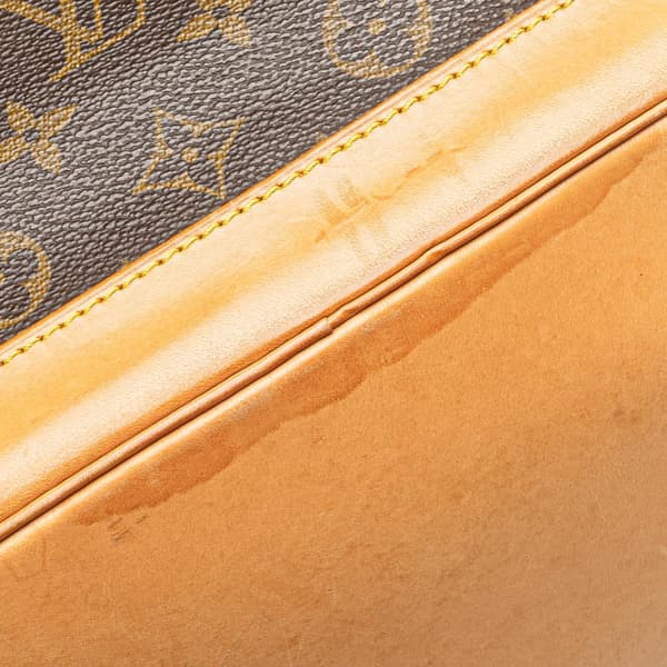 Pre-owned Louis Vuitton Monogram Montsouris GM Brown