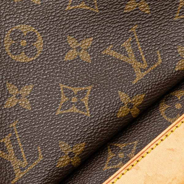Pre-owned Louis Vuitton Monogram Montsouris GM Brown