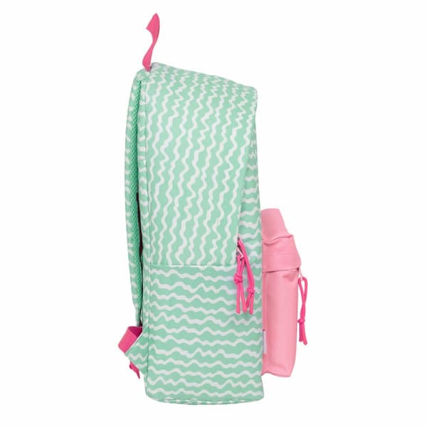 Skoletaske Lilo & Stitch Ice cream Pink 33 x 42 x 15 cm