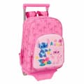 Miniatyrbillede 3 af 3: Skoletaske Lilo & Stitch Chill Pink Mint 26 x 11 x 67 cm 26 x 34 x 11 cm