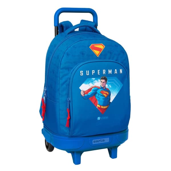 Skolryggsäck Superman Blå 33 x 45 x 22 cm