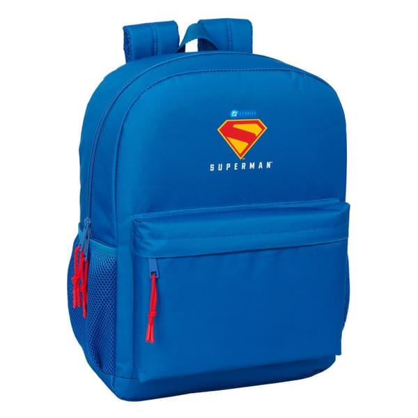 Skolryggsäck Superman Blå