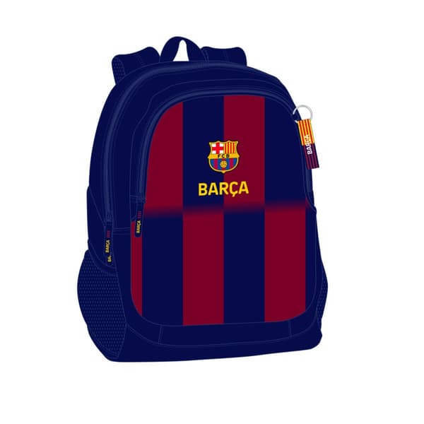 Skolryggsäck F.C. Barcelona Blå Rödbrun 32 x 44 x 16 cm