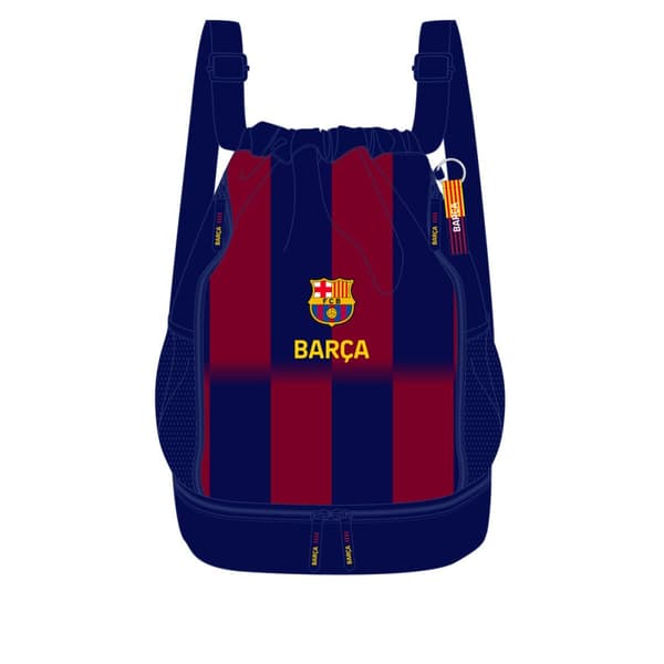 Koululaukku F.C. Barcelona Sininen Punaruskea 35 x 40 x 1 cm