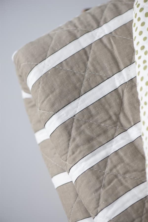 Quilt med striber - Før 429,-