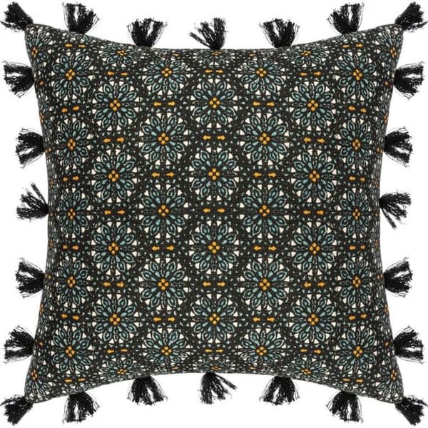 Kuddfodral Rosace Pompoms 40 x 40 cm Atmosphera