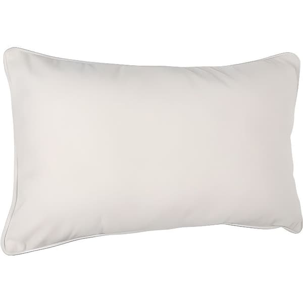 Kudde "Lilou" Sammetseffekt 30 x 50 cm Atmosphera - Färg: Kudde "Lilou" 30 x 50 cm Ivory-Ivory$Beige