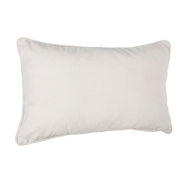 Kudde "Lilou" Sammetseffekt 30 x 50 cm Atmosphera - Färg: Kudde "Lilou" 30 x 50 cm Ivory-Ivory$Beige