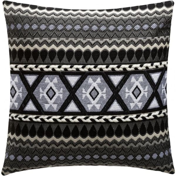 Kuddfodral "jacquard and cord" 40 x 40 cm Atmosphera
