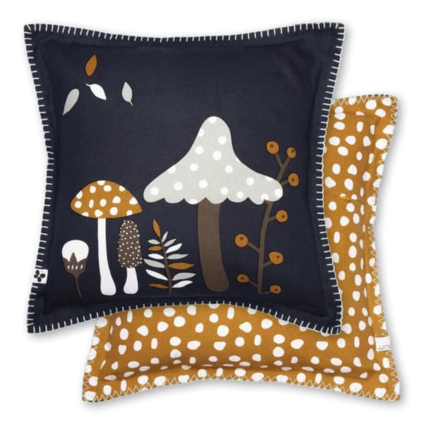 Cushion decor removable reversible range "Minots" 100% Cotton