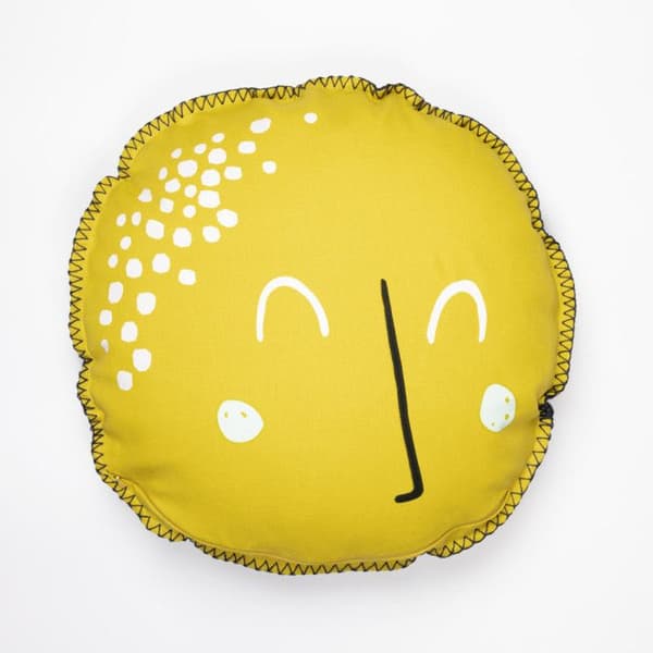 Cushion decor removable reversible range "Minots" 100% Cotton