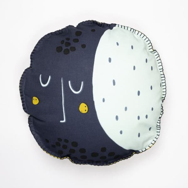Cushion decor removable reversible range "Minots" 100% Cotton
