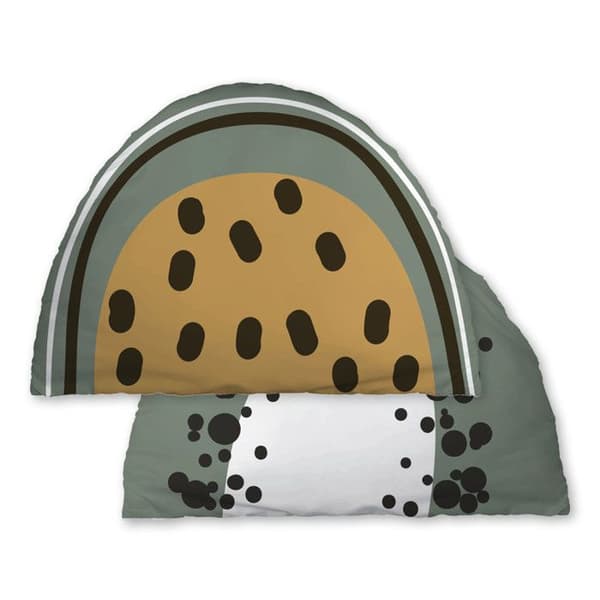 Cushion decor removable reversible range "Minots" 100% Cotton