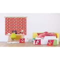 Miniatyrbild 2 av 3: Kudde - DISNEY - Minnie Mouse - 40x40 cm - Röd - Prickar