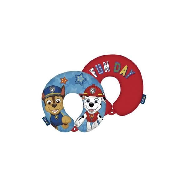 Nackkudde - NICKELODEON - Paw Patrol - 28x28x6cm - Spandex - Polyester sammet