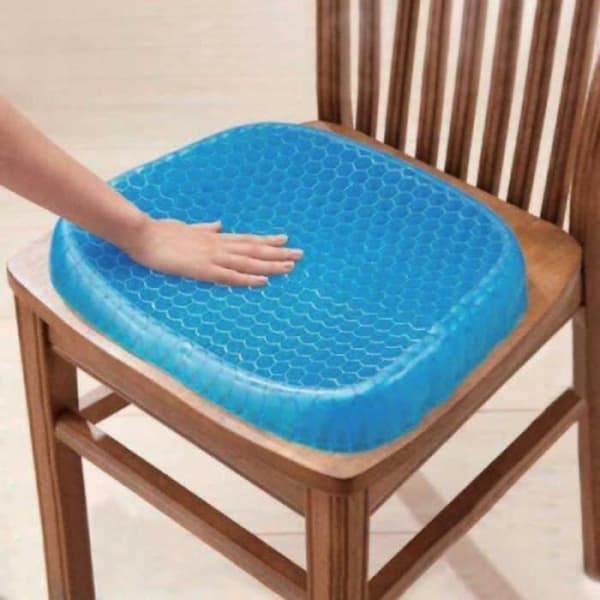 PT07540-Honeycomb fysiologisk gelkudde - Blå - 35 cm