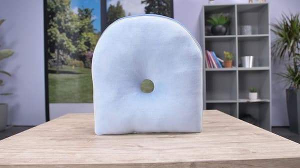 SHOP-STORY - ERGOCUSH: Ergonomisk sittdyna i Memory Foam för att avlasta ryggen och svanskotan