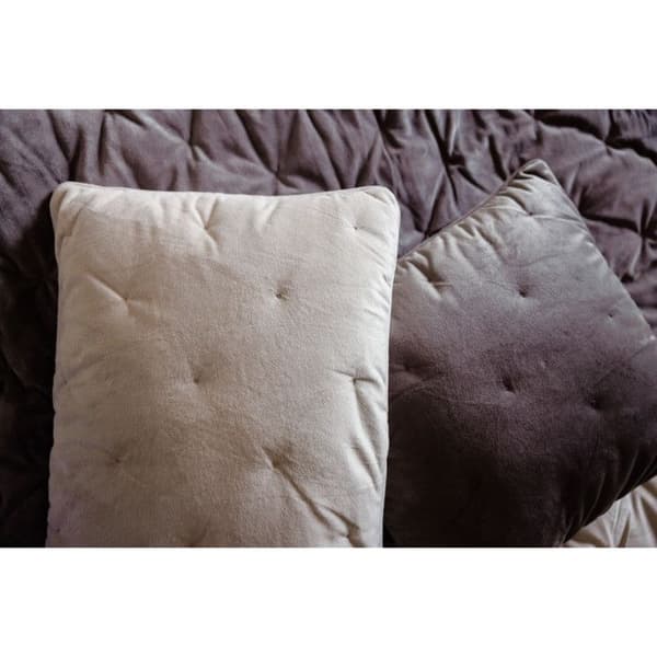 Sammets kuddfodral - "Gipsy" sömnadsfinish South Wind - Gipsy Camel - Kudde 40 x 60 cm