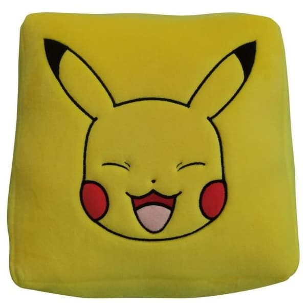 Lyo Pokémon Pikachu kubkudde 25 cm - gul - 25x25x25 cm