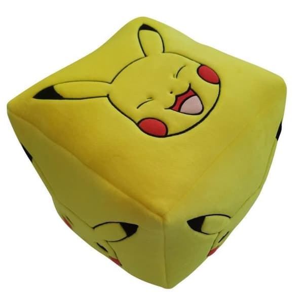 Lyo Pokémon Pikachu kubkudde 25 cm - gul - 25x25x25 cm