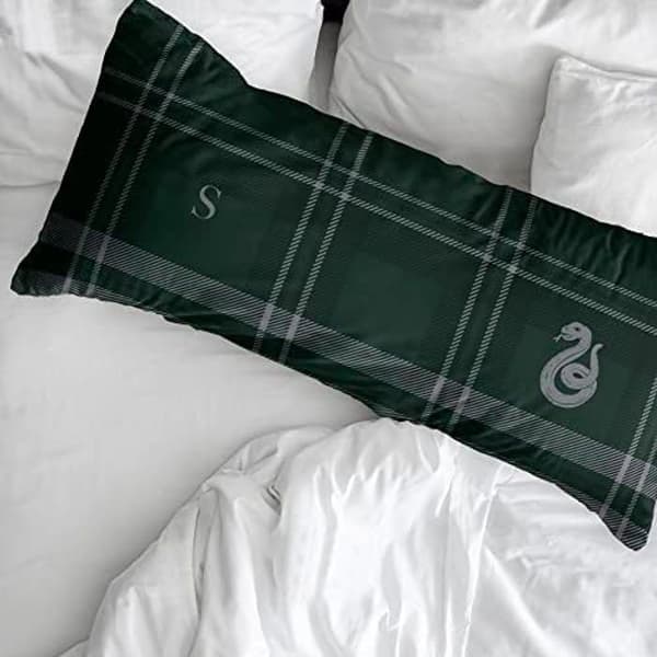 Kuddfodral i 100 % bomull Slytherin modell fyrkantig 105 cm - BL BELUM
