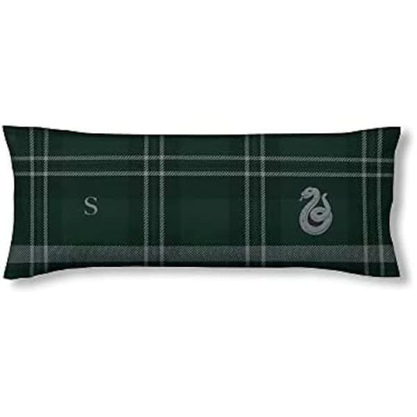 Kuddfodral i 100 % bomull Slytherin modell fyrkantig 105 cm - BL BELUM