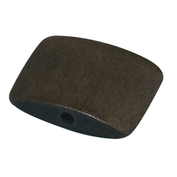 Träperla - Rayher - Bayong - Kaffeebrun - 1,8 x 2,3 cm - Naturlig