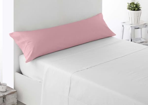 Miracle home kuddfodral Mjukt och bekvämt kuddfodral i bomull 50% polyester Rosa 150 cm
