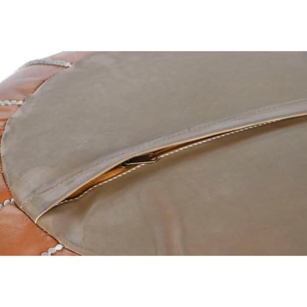 Kudde - DKD Home Decor - Loft - Polyester - Läder - 50x50 cm