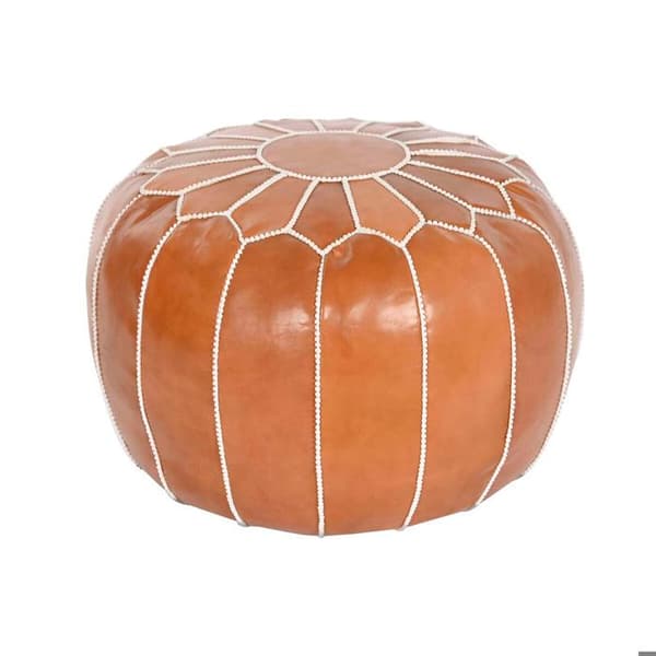 Kudde - DKD Home Decor - Loft - Polyester - Läder - 50x50 cm