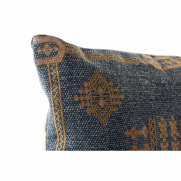 Arabisk orangeblå kudde 50 x 10 x 50 cm (2 enheter)