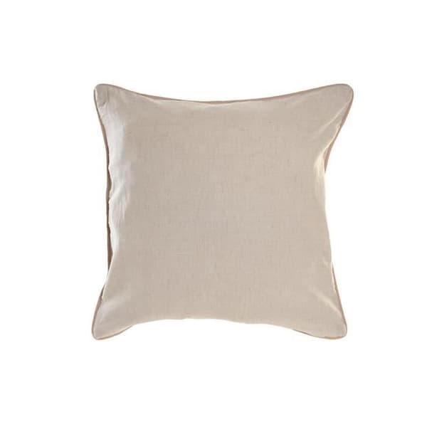 kudde 50 x 15 x 50 cm beige rosa traditionell aluminium 50 x 1 x 50 cm